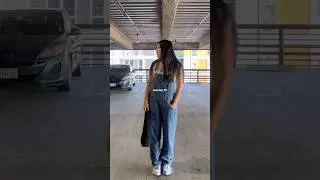Summer fits 🌴 Los Angeles : denim overalls + tube top + dunk #fitcheck #summeroutfits #outfitideas