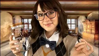 Museum Day w/ Blathers (Healing You, Measuring, Face Brushing, Soft Speaking) Animal Crossing ASMR