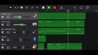 Muse - Glorious (BASS Backing Track - Improved - Instrumental - garageband cover)