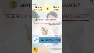 Clinical Research vs. Clinical Trials  #clinicaltrials #drugdiscovery #drugapproval