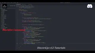 Blacklist Command | Discord.j v12
