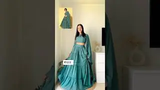 Meesho Finds! Ready to wear lehenga under ₹1020 #shortsindia #lehenga