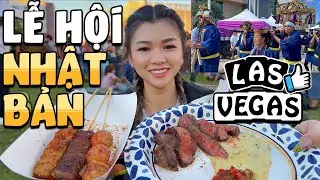 LỄ HỘI truyền thống RƯỚC KIỆU NHẬT BẢN nhưng ở LAS VEGAS MỸ :: Julie đi đâu Las Vegas 😍