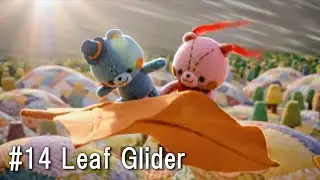 #14 Leaf Glider (落ち葉のグライダー)🧸🧵Cute AI Animation & ASMR | 癒やしのAIアニメ & ASMR