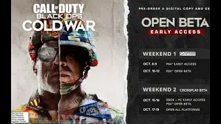 Call of Duty: Black Ops Cold War 2020 Beta Первое впечатление и первая кровь