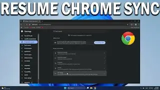 How To Fix Google Chrome Sync Paused Error - Easy Fix