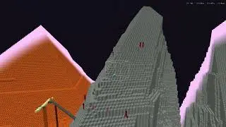 Minecraft 2b2t | Journey to the end Dimension Ep 3 - Traveling around the End World