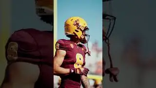 #6 WR Gio Sanders&rsquo; last game at ASU #asufootball #territorialcup2023 #giosanders