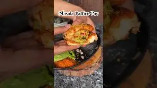 This Indian Snack is ADDICTIVE 🤯🔥 | Masala Pattice Pav #ViralFood#TrendingNow