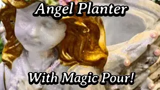 #684 Making An Angel Planter With Magic Pour Today!