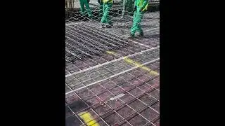 Bottom Welded Mesh For Slab.#shortvideo #youtubeshorts