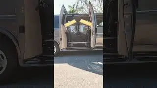 #conversionvan #handicapvan #wheelchairvan #disabled #vanlife #campervan #gmc #gmcsavana #mobility