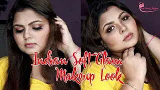 Indian Soft Glam Makeup Look - soft glam indian makeup | Puja Pandey Makeup Artist | makeup tutorial