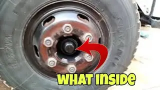 What inside isuzu truck wheel Pakistani trucks #isuzu #mazda #hino