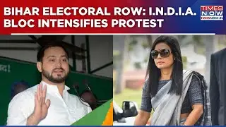 Bihar Electoral Row: I.N.D.I.A. Ups Attack; Tejashwi Plans To Hold &lsquo;Jaam&rsquo; While Moitra Moves To SC