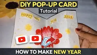 Идеи для создания новогодних открыток своими руками 2026 #DIY# идеи для цветов 😱..