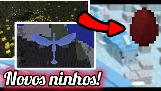 Encontramos um novo ninho de drag&atilde;o! Minecraft Ice and Fire Livre! Temp: 2 Ep: 27