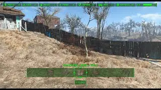 Fallout4 Building a junk wall up a slope