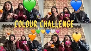 ||COLOUR CHALLENGE WITH FRIENDS✌️😍||