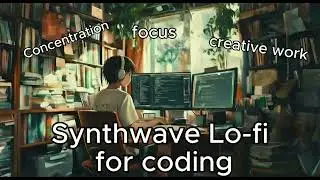 💻Lo-fi Synthwave with Binaural beats for Coding เพลงผสมคลื่นเสียงกระตุ้นสมองเพื่อการโฟกัส ครีเอทีฟ