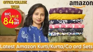 Latest Amazon Summer Kurti/Kurta/Co Ord Set Haul | Office/College Wear Cotton Kurta Set | Ranjana R