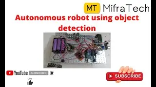 Autonomous robot using object detection #sensorprojects #roboticprojects #bestprojectssrduino