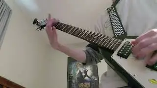 Guitar distortion + overdrive riffs