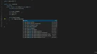 Reversing an array using java