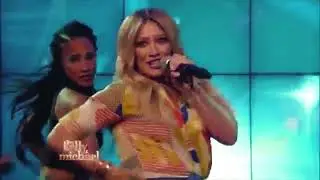 Hilary Duff-Sparks Live  on Kelly and Michael(6/18/2015) 4K HD