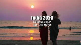 Colomb Beach, Goa // India Travel Vlog 2023