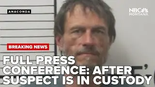 FULL PRESS CONFERENCE: Anaconda mass shooting suspect in custody