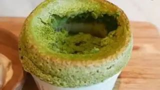 Green tea Souffl&eacute;