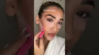 Would you try?👀 #makeuptips #makeup101 #makeuphacks #powder #powderhack
