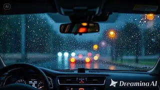 Sleep Fast with Rainstorm in Car | Ultimate Insomnia Therapy 47