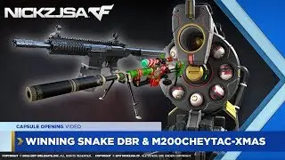 Winning Snake DBR and M200 CheyTac-Xmas (Capsule Opening) | CROSSFIRE Indonesia 2.0