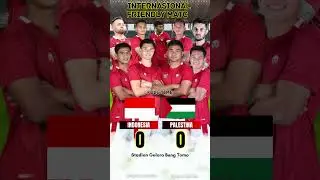 FIFA MATCHDAY INDONESIA VS PALESTINA