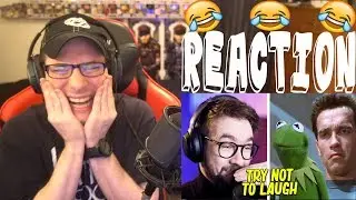 Jacksepticeye's * IMPOSSIBLE * Try Not To Laugh | Dan Ex Machina Reacts