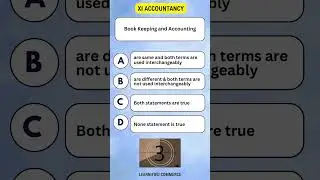 CBSE XI Accountancy MCQs - Accounting and Book Keeping