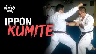 A PROFUNDIDADE DO IPPON KUMITE - KARATE RAIZ | Helio Arakaki Sensei