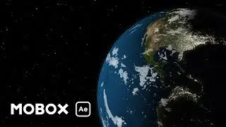 Stylized Planet Earth w/ Day and Night - After Effects Tutorial