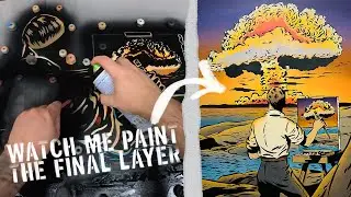 POV Spray Painting a New Canvas with Insta 360 Go 3S