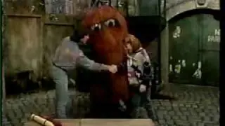 Sesame Street - Lou Diamond Phillips teaches Snuffy to write his name