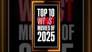 TOP 10 WORST🤮 MOVIES OF 2025 #shorts
