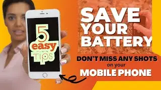 Phone Battery Draining Fast When Taking Photos? Watch This NOW!