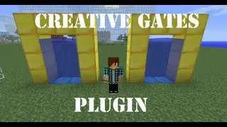Minecraft plugin Showcase - Creative Gates