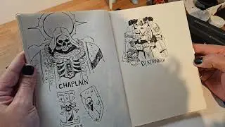 Birdking Comic inking session #4