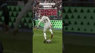 Recreating Rodrygo&rsquo;s Skill Move vs Almeria 😱 #fifa #fifa23 #fut #football #shorts