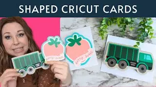 Как сделать фигурные открытки с помощью Cricut