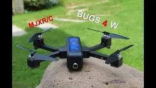 MJX BUGS 4 W ,REVIEW , TEST , TOMTOP DRONE