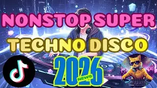 Future Techno Disco 2025 🚀| High Power Nonstop Party